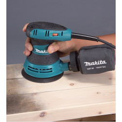 Lijadora Rotorbital MAKITA BO5031 300W V.Variable 125mm + 40 Lijas 125 mm 125mm