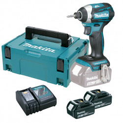 Atornillador Impacto MAKITA DTD154RTJ BL 18V 175Nm 5.0Ah 18V