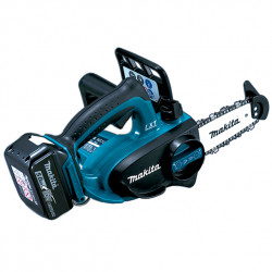 Motosierra Batería MAKITA DUC122RTE 18V 115mm 5.0Ah + Aceite cadena + Guantes Piel Sierras de Batería