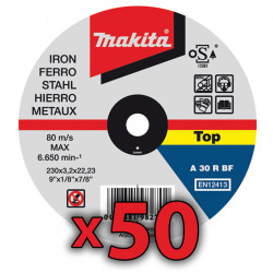 Disco Corte Metal 115 x 1 mm 50 Unidades 115 MM