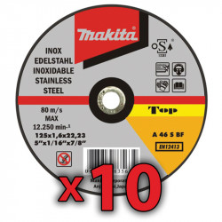 Disco Corte Acero Inoxidable 115x1mm 10 Unidades 115 MM