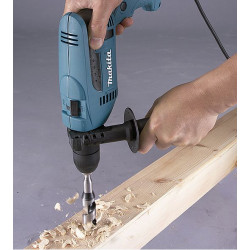 Taladro Percutor MAKITA HP1641K1X 16mm 680W Maletín + Brocas Taladros Con Percutor