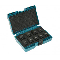 Juego Vasos Impacto 1/2" 9 Pzas. Puntas y Juegos de Impacto