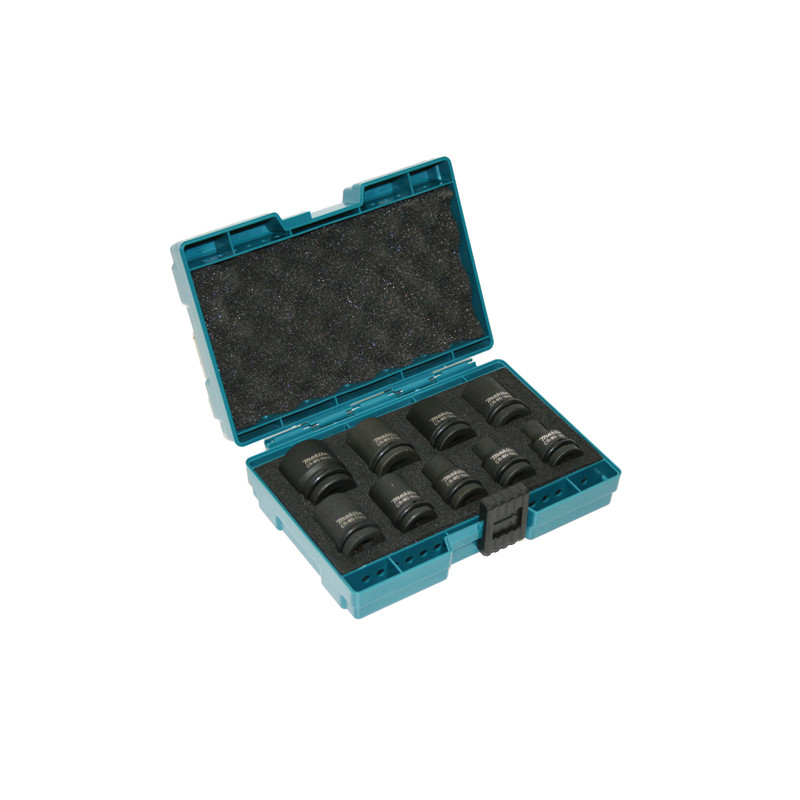 Juego Vasos Impacto 1/2" 9 Pzas. Puntas y Juegos de Impacto