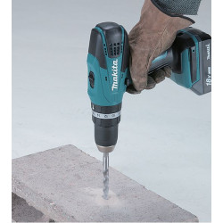 Taladro Combinado MAKITA HP488D001 18V 42Nm 1,5Ah + Regalo Juego Puntas + Adaptador 18V