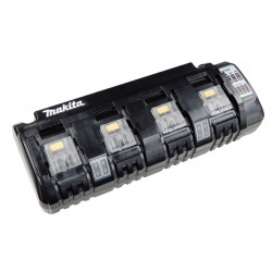 Cargador Batería 4 Puertos 18V DC18SF Baterías y cargadores