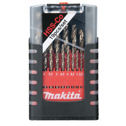 Taladro Atornillador MAKITA DF347DWE 14.4V 1,5Ah 30Nm + KIT BROCAS COBALTO 14.4V
