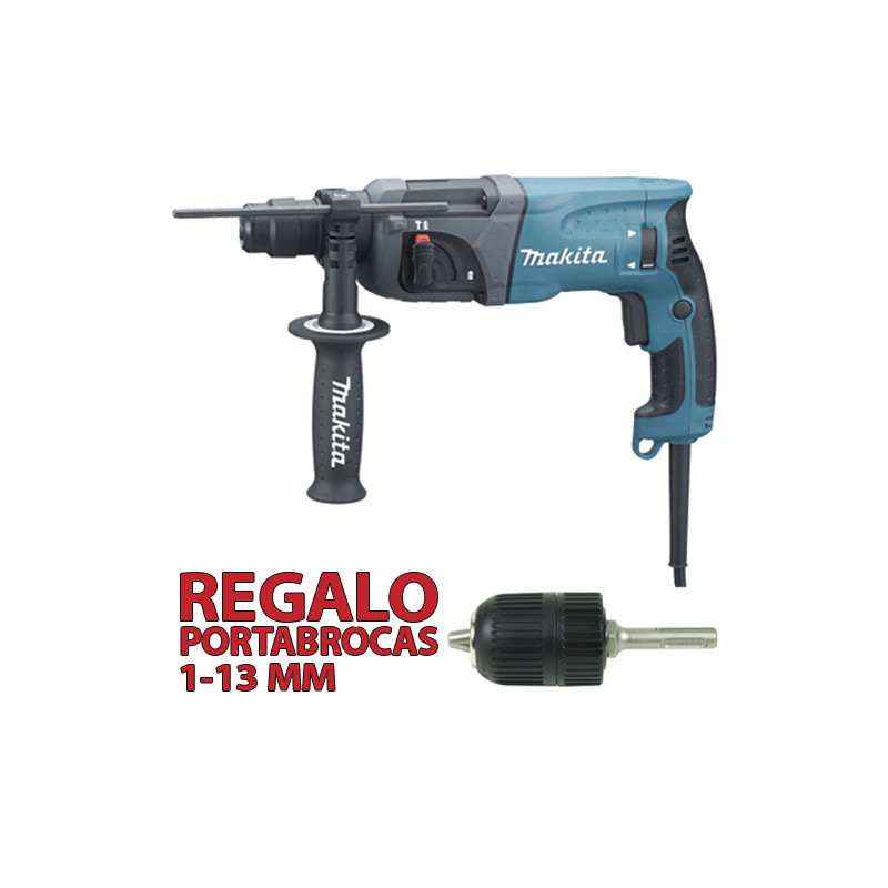 Martillo Ligero MAKITA 2 Modos 710W HR2230 + Portabrocas Automático Martillos Ligeros Martillo Ligero MAKITA 2 Modos 710W HR2230 + Portabrocas Automático Martillos Ligeros