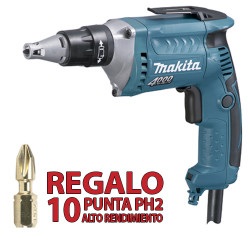 Atornillador Pladur 570W 4.200R.p.m. FS4200 + 10 Puntas PH2 Atornilladores Pladur