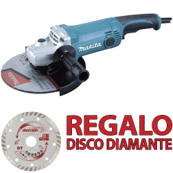 AMOLADORA MAKITA 230MM 2.000W GA9050 + Disco Diamante D61173 230 mm