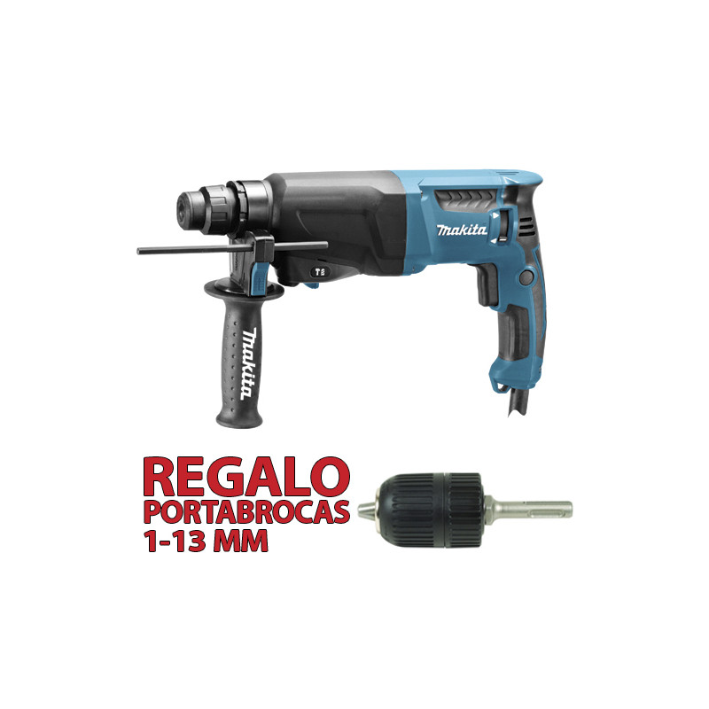 Martillo Ligero 2 modos 800W HR2600 + Portabrocas Automático Martillos Ligeros Martillo Ligero 2 modos 800W HR2600 + Portabrocas Automático Martillos Ligeros