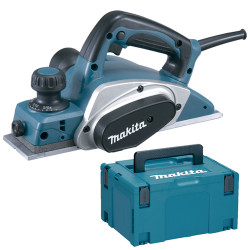 Cepillo Eléctrico MAKITA KP0800 82MM 620W + Maletín MakPac 82 mm