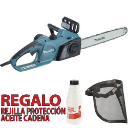 Electrosierra MAKITA UC4041A 1.800W 40cm + Aceite Cadena + Pantalla Electrosierras