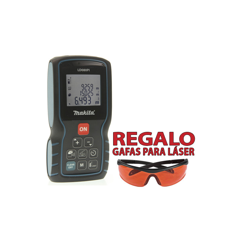Medidor Láser 80M LD080PI Medidores