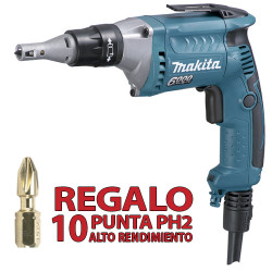 Atornillador Pladur 570W 6.300R.p.m. FS6300R + 10 Puntas Impact Gold Atornilladores Pladur