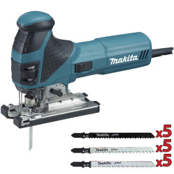 Sierra de Calar MAKITA 4351FCT 720W 135mm Pendular V.Variable + 15 HOJAS CORTE MADERA Sierras de Calar