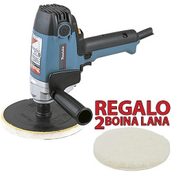 Pulidora 180mm 900W PV7000C + 2 Boina Lana Pulidoras