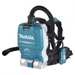 Aspirador Mochila DVC265ZXU 18Vx2 BL Filtro HEPA + 2 BATERIA 6.0AH + CARGADOR DOBLE Aspiradores y Sopladoras