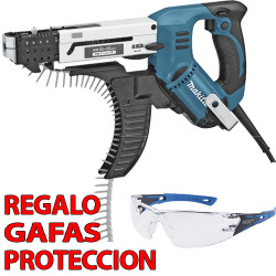 Atornillador Autoalimentado Pladur 470W 4.700 R.p.m. 6842 + Regalo Gafas Protección Atornilladores Eléctricos