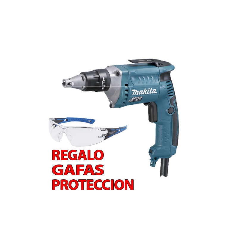 Atornillador Pladur 570W 4.200R.p.m. FS4200 + Gafas Protección Atornilladores Pladur Atornillador Pladur 570W 4.200R.p.m. FS4200 + Gafas Protección Atornilladores Pladur