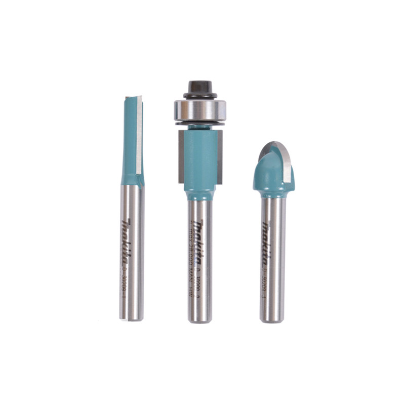 Juego Fresas Madera MAKITA D-30209 HM 6mm Fresado Juego Fresas Madera MAKITA D-30209 HM 6mm Fresado