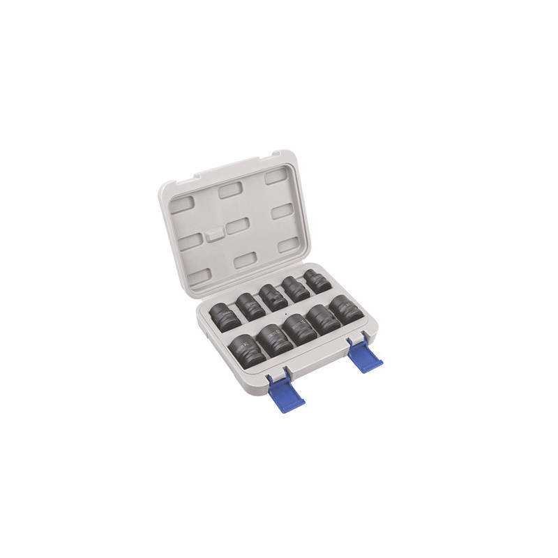 Juego Vasos Impacto 1/2 10 a 24 mm 10-13-14-16-17-18-19-21-22-24 Puntas y Juegos de Impacto
