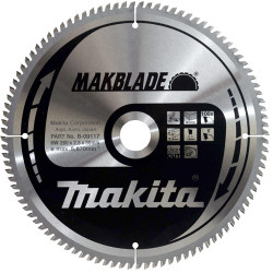 Disco Ingletadora 260mm MAKITA B-09117 MAKBLADE 100 Dientes Madera Ingletadoras