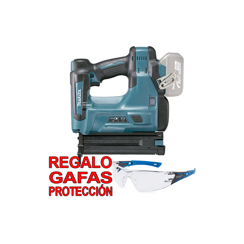 Clavadora MAKITA DBN500Z 18V Ø1,2mm 50mm + Gafas Protección Clavadoras y Grapadoras