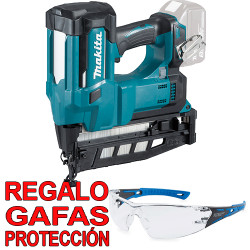 Clavadora MAKITA DBN600Z 18V Ø1,4mm 60mm + Gafas Protección Clavadoras y Grapadoras