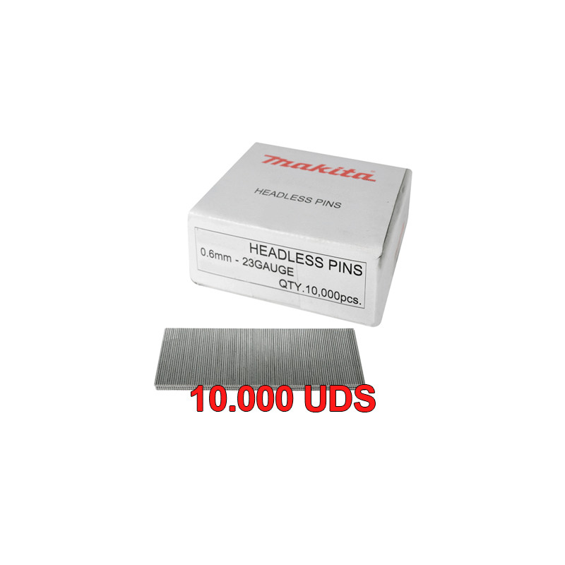 Clavo Clavadora Pin 0,6mm DPT353 PT354 Varias Medidas 10.000 Uds Clavadoras