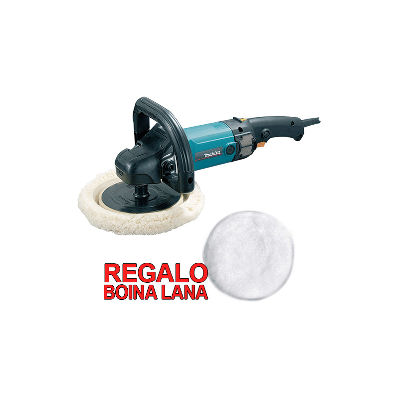Pulidora 180mm 1.200W 9237CB + REGALO RECAMBIO BOINA LANA Pulidoras Pulidora 180mm 1.200W 9237CB + REGALO RECAMBIO BOINA LANA Pulidoras