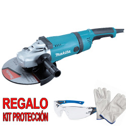 AMOLADORA 230MM 2.400W SAR GA9030R + KIT PROTECCIÓN 230 mm