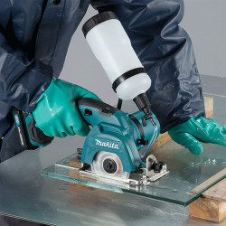 Cortador Diamante MAKITA 12V 2.0Ah Disco Cristal CC301DSAE Cortador Húmedo