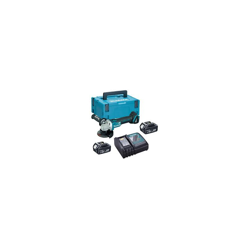 Amoladora MAKITA DGA504RMJ 18V 115mm 4.0 Ah Bruhsless 115 mm Amoladora MAKITA DGA504RMJ 18V 115mm 4.0 Ah Bruhsless 115 mm