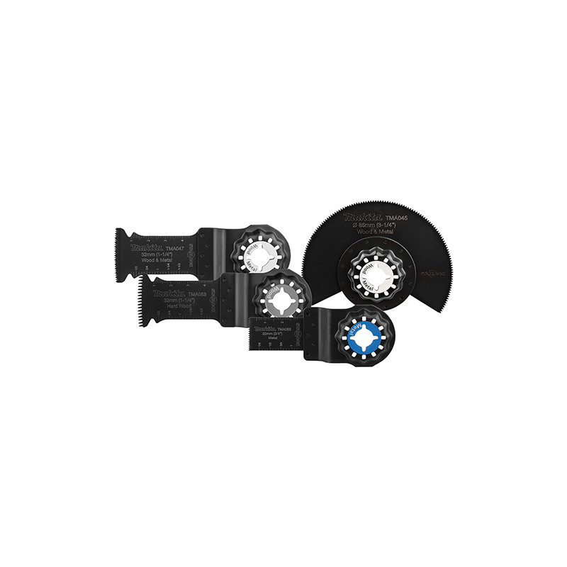 Kit Cuchillas MAKITA B-67480 Inmersión DTM51Z TM3010CX6 TM3010CX1 B-67480 Multiherramienta