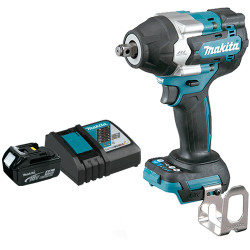 Llave Impacto 18V 700Nm 1/2" DTW701Z INSERCIÓN BOLA + Batería 5.0Ah + Cargador TOP OFERTAS Llaves de Impacto