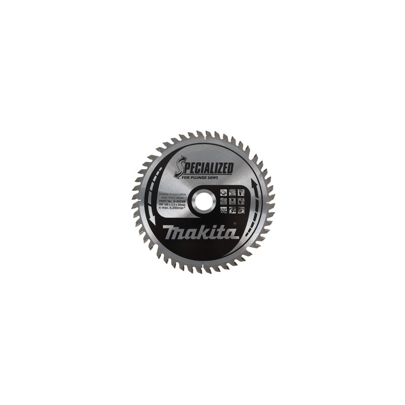 Disco HM 165/20/48D Incisión B-09298 165 mm