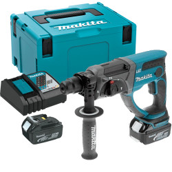Martillo 3 Modos MAKITA DHR202RTJ 20mm 18V 5.0Ah + Maletin 18V