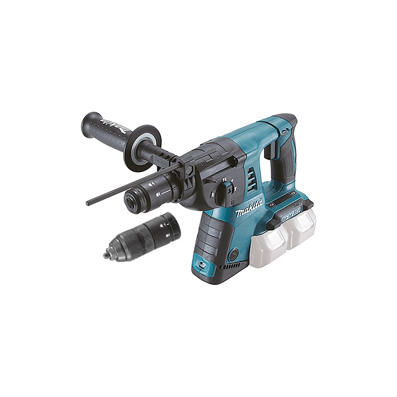 Martillo Electroneumático MAKITA 3 Modos 26mm 2x18V 2 Portabrocas DHR264Z Martillos