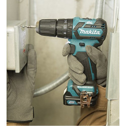 Taladro Combinado BL 12V 35Nm 4.0Ah HP332DSA4 + JUEGO PUNTAS ALTO RENDMIENTO 10.8V