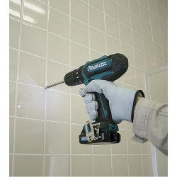 Taladro Combinado MAKITA 12V 30Nm 4.0Ah HP333DSA4 + Juego Puntas Alto Rendimiento 10.8V