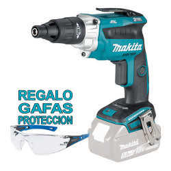 Atornillador Autotaladrantes MAKITA BL 18V 2.500R.p.m. DFS251Z + Regalo Gafas Protección Atornilladores Pladur