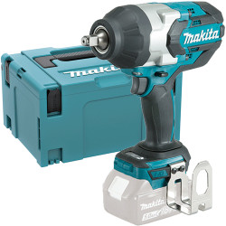 Llave Impacto MAKITA DTW1002ZJ BL 18V 1.000Nm 1/2" Maletin MakPac 3 Llaves de Impacto