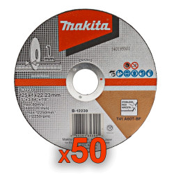 Amoladora MAKITA 18V 115mm 5.0 Ah DGA452RTJ + 50 Discos Corte 115 mm