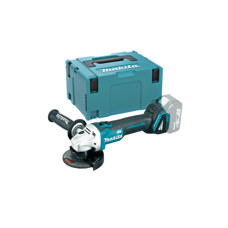 Amoladora MAKITA 18V BL 115mm DGA454ZJ C/MALETIN MAKPAC Serie Z Amoladora MAKITA 18V BL 115mm DGA454ZJ C/MALETIN MAKPAC Serie Z