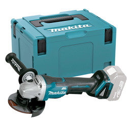 Amoladora MAKITA 18V 115mm BL Palanca DGA458ZJ + MALETIN MAKPAC Amoladoras