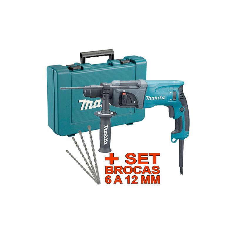 Martillo Ligero MAKITA 2 Modos 710W HR2230 22MM + SET BROCAS 6 A 12 MM Martillos Ligeros Martillo Ligero MAKITA 2 Modos 710W HR2230 22MM + SET BROCAS 6 A 12 MM Martillos Ligeros