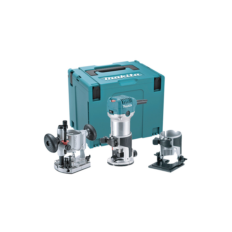 Fresadora Multifunción MAKITA RT0702CX2 710W 35mm + Maletin Makpac Tipo 4 Fresadoras de Superficie Fresadora Multifunción MAKITA RT0702CX2 710W 35mm + Maletin Makpac Tipo 4 Fresadoras de Superficie