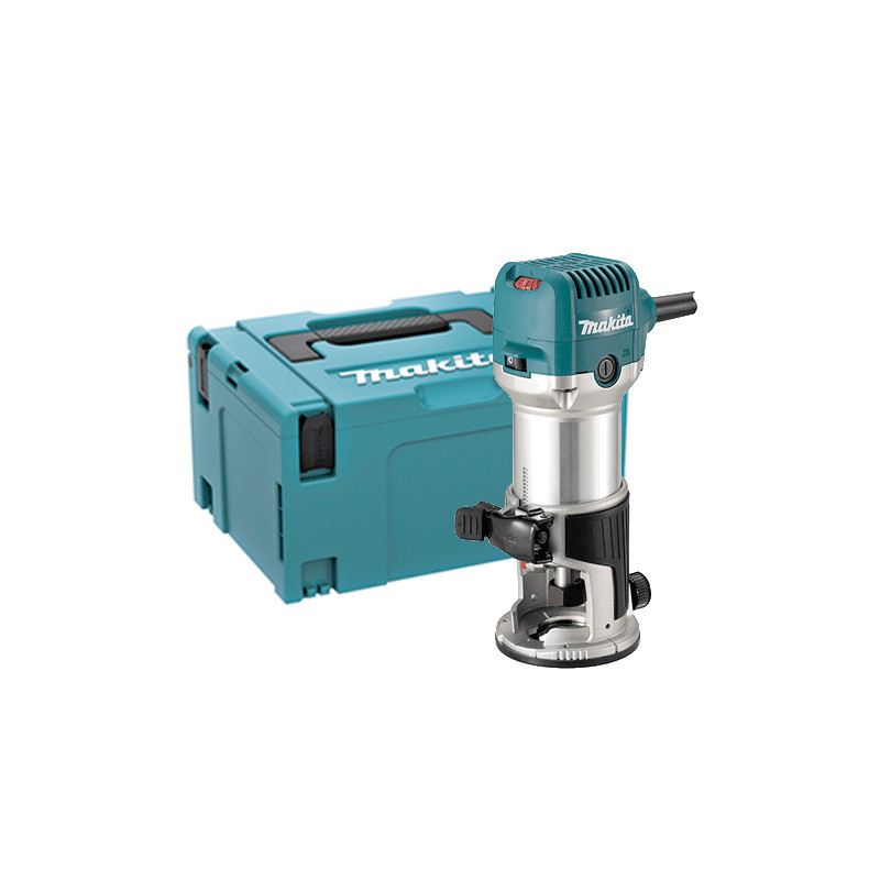 Fresadora Multifunción MAKITA RT0702C 710W 35mm + Maletin MakPac Tipo 2 Fresadoras de Superficie