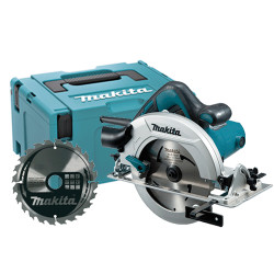 Sierra Circular MAKITA HS7601 190mm 1.200W + 2 Discos Corte Madera + Maletin MakPac Sierras Circulares